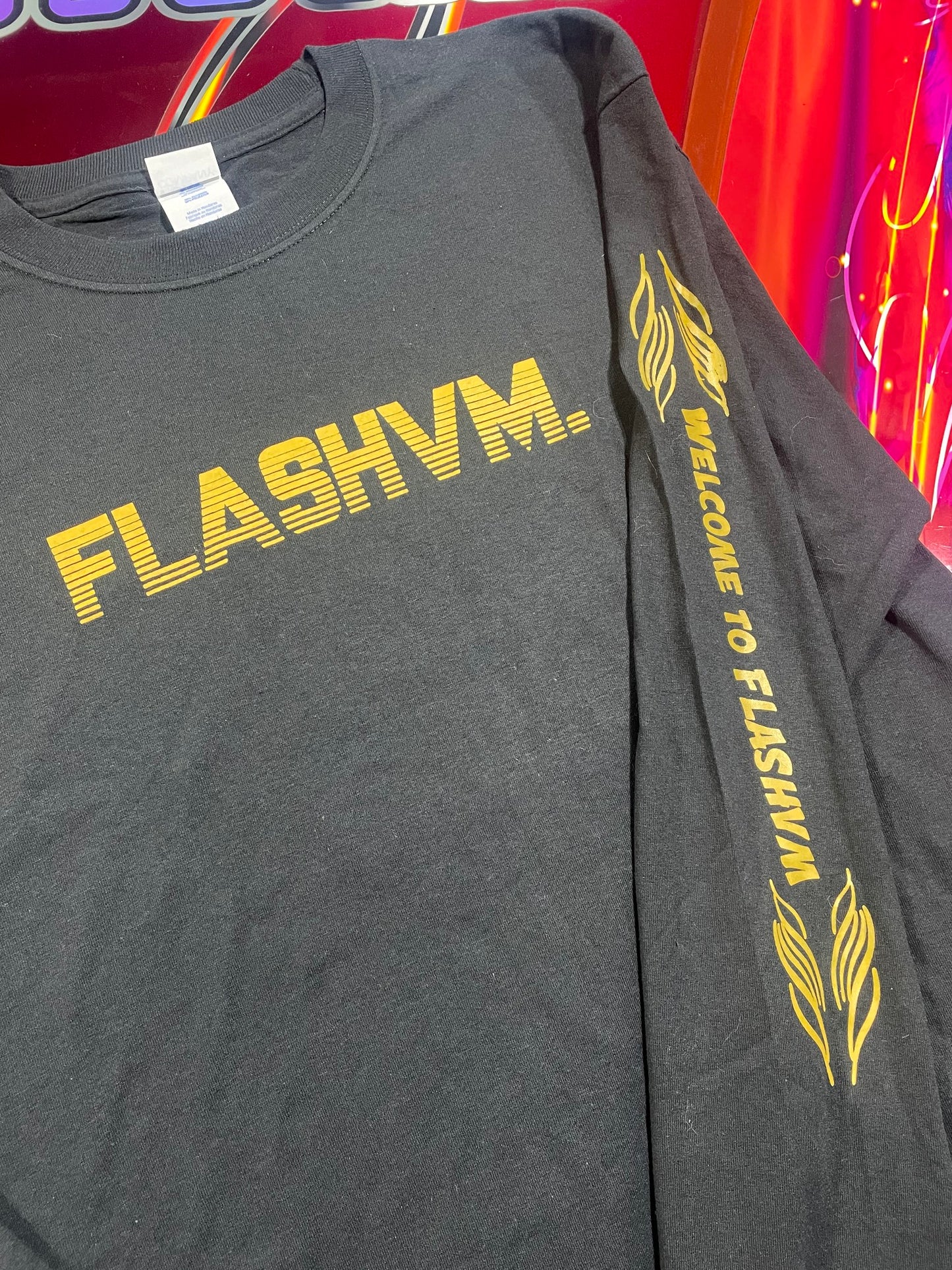 FLASHVM Keep The D Alive Long Sleeve -Yellow- LIMITED RUN