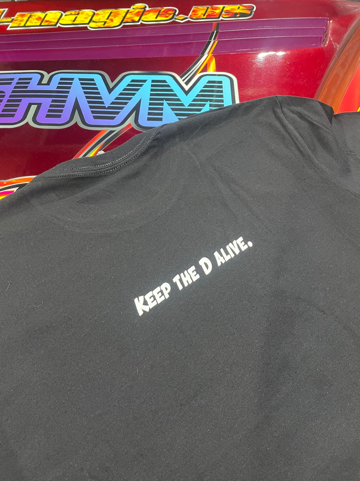 FLASHVM Keep The D Alive T-Shirt -White- LIMITED RUN